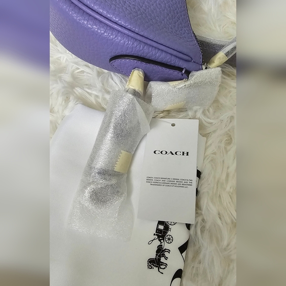 New Coach Luna Leather Handbag - Picture 7 of 10